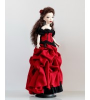 Author's handmade interior collectible doll Carmen