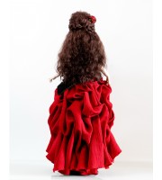 Author's handmade interior collectible doll Carmen