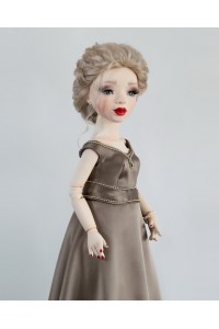 Author's handmade interior collectible doll Eva