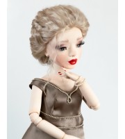 Author's handmade interior collectible doll Eva