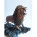 Handmade Lion statue - fantasy One-of-a-kind figure large