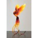 Phoenix statue fire bird by handmade 