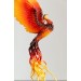 Phoenix statue fire bird by handmade 