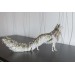 Handmade Wolf statue - fantasy One-of-a-kind figurine