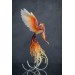 Phoenix Statue bird with air clay