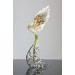 Handmade Phoenix Statue bird made of air clay. Forest bird