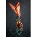 Phoenix statue fire bird by handmade 