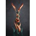 Phoenix statue fire bird by handmade 