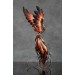 Phoenix statue fire bird by handmade 