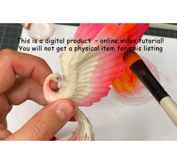 Tutorial how to sculpt phoeniх bird by air clay. 
