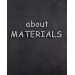 About clays, materials and tools are used in my work