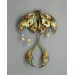 Fantasy luna moth creation made of air clay. One Of A Kind