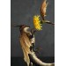 Dragon sculpture.. Handmade from air-dry clay